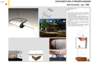 1999 - Container para o Presépio Mineiro
