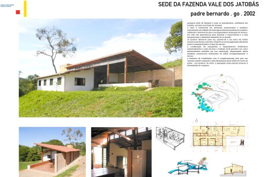 Sede da fazenda Vale dos Jatobás